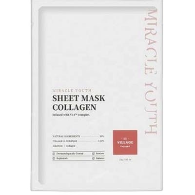 Village 11 MIRACLE YOUTH sheet mask collagen 23 gr Village 11 MIRACLE YOUTH sheet mask collagen 23 gr