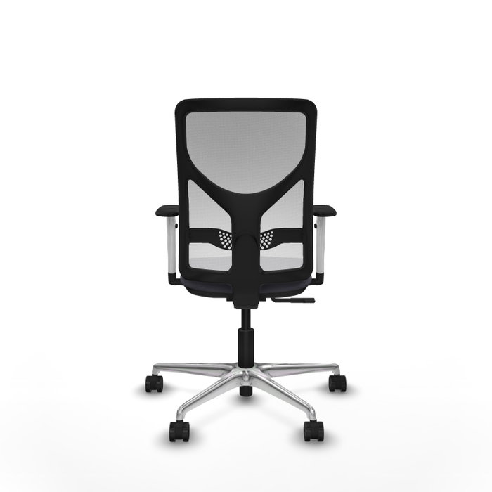 PIQUERAS Y CRESPO Silla de oficina Motilla con mecanismo Sincro, Gris oscuro y Blanco PIQUERAS Y CRESPO Silla de oficina Motilla con mecanismo Sincro, Gris oscuro y Blanco