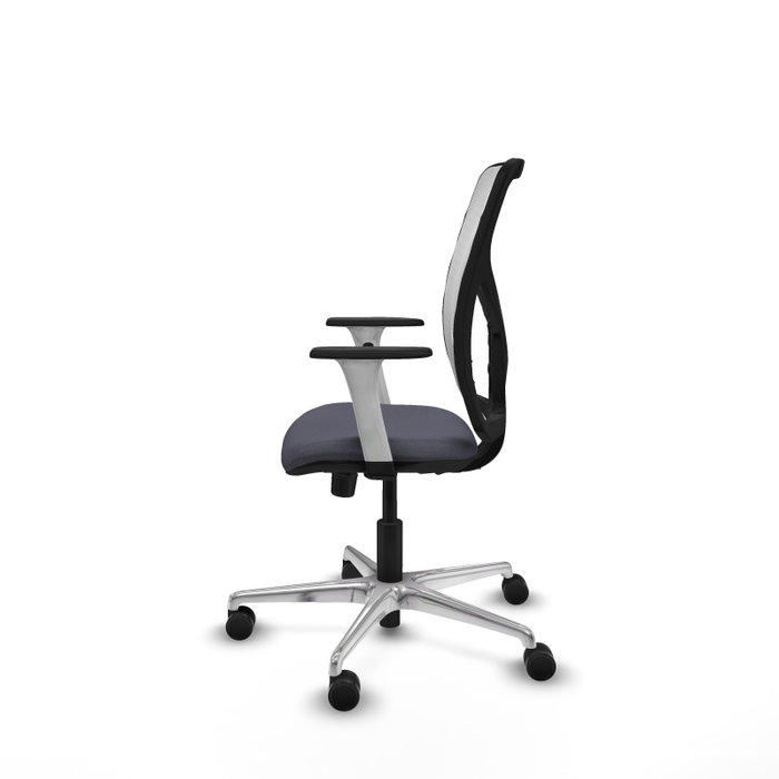 PIQUERAS Y CRESPO Silla de oficina Motilla con mecanismo Sincro, Gris oscuro y Blanco PIQUERAS Y CRESPO Silla de oficina Motilla con mecanismo Sincro, Gris oscuro y Blanco