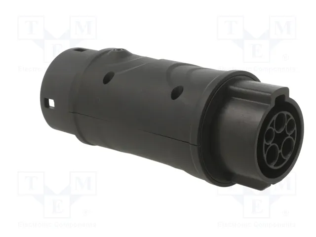AKYGA Adaptador de Carga para Coches Eléctricos Type 1 y Type 2, 8kW, IP55