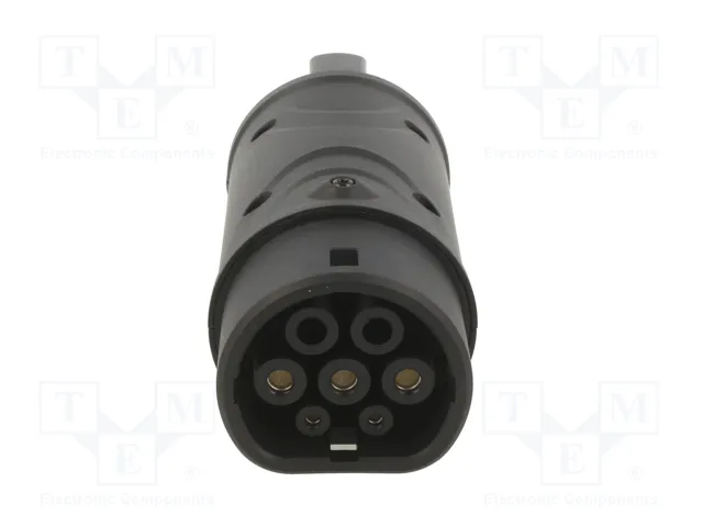 AKYGA Adaptador de Carga para Coches Eléctricos Type 1 y Type 2, 8kW, IP55