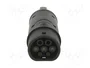 AKYGA Adaptador de Carga para Coches Eléctricos Type 1 y Type 2, 8kW, IP55