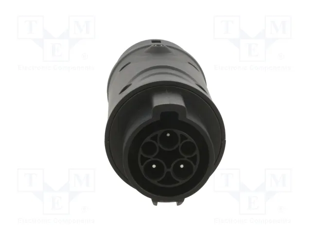 AKYGA Adaptador de Carga para Coches Eléctricos Type 1 y Type 2, 8kW, IP55
