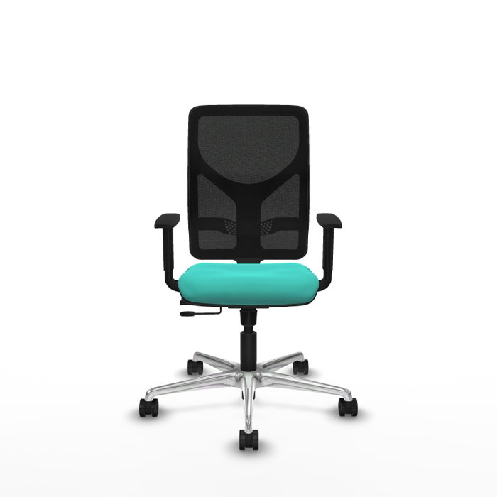 PIQUERAS Y CRESPO Silla de oficina Motilla con mecanismo Sincro/Traslack, Turquesa y Negro PIQUERAS Y CRESPO Silla de oficina Motilla con mecanismo Sincro/Traslack, Turquesa y Negro
