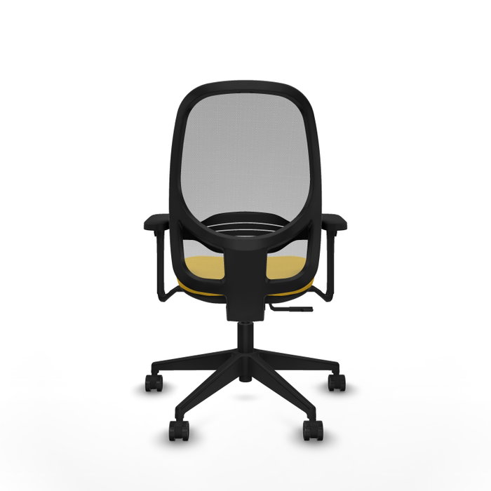 PIQUERAS Y CRESPO Silla de oficina Cilanco con mecanismo Sincro, Amarillo y Gris PIQUERAS Y CRESPO Silla de oficina Cilanco con mecanismo Sincro, Amarillo y Gris