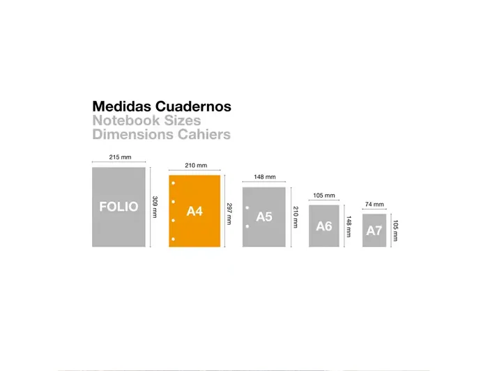 Miquelrius Cuaderno Espiral A4 80 Hojas Cuadro 5 mm Gramaje 90 g con Diseño Gradient Rosa Verde Menta