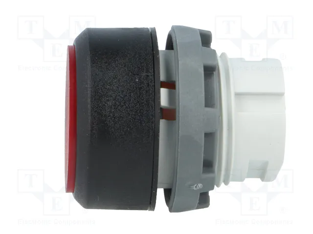 ABB Interruptor de presión MLB-1 rojo de 2 posiciones
