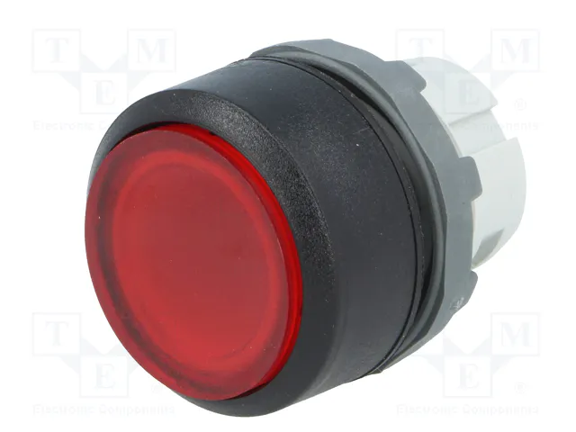 ABB Interruptor de presión MLB-1 rojo de 2 posiciones