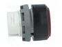 ABB Interruptor de presión MLB-1 rojo de 2 posiciones