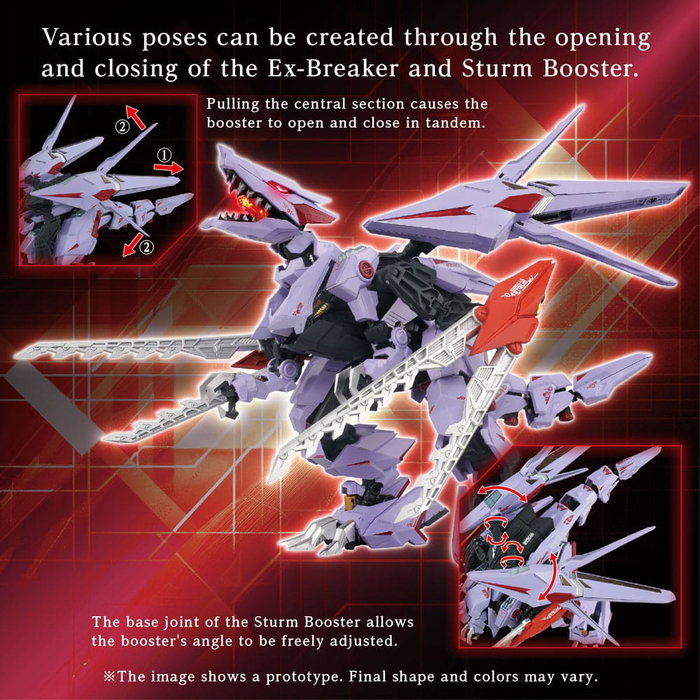Zoids Accesorios AM-Z01CP Berserk Fury Sturm & Jagd Unit