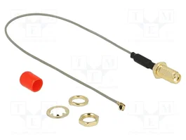 DeLOCK 89833 Cable coaxial SMA a MHF 0,2 m
