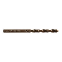 Wolfcraft Broca para Metal HSS Cobalto Rectificada Ø5,00 x 86 mm - Taladro Acero Inoxidable, Longitud Trabajo 52 mm
