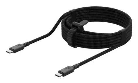 Xtorm CX3101 Cable USB-C a USB-C 3 Metros, Negro, Power Delivery (PD) hasta 240W, Tipo USB 3, Conector Macho Derecho Xtorm CX3101 Cable USB-C a USB-C 3 Metros, Negro, Power Delivery (PD) hasta 240W, Tipo USB 3, Conector Macho Derecho