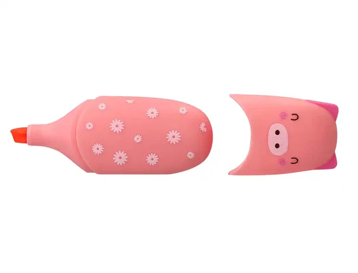 Imaginovo Rotulador Fluorescente Safari Glow Pastel Animales Caja 6 Unidades Surtidas