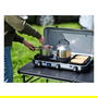 CAMPINGAZ Camping Kitchen 2 MULTI COOK - Hornillo plegable 2 zonas con capa antiadherente, Butano/Propano, 5.4 kg, Negro/Acero