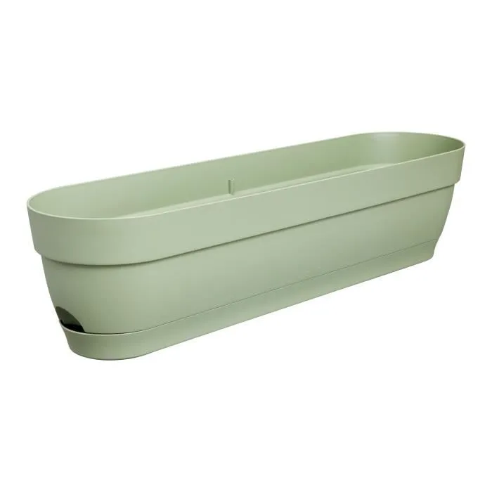 Elho ELH8711904522025 Plantilla rectangular Vibia de Plástico para Tanque Ø70 Verde