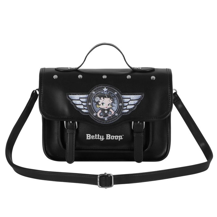 Karactermania Bolso-Mochila Satchel Betty Boop Motor Love Negro