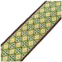 Levy's Correa Hootenanny Series 2" - Correa de Guitarra con Patrón de Mosaico Verde