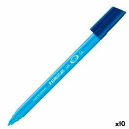 Staedtler Noris Club Rotulador Celeste (Set de 10)
