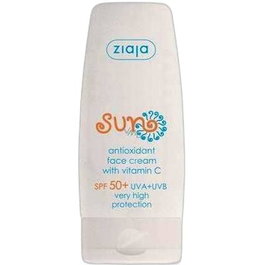 Ziaja SUN Crema facial antioxidantes SPF50+ con vitamina C 50 ml