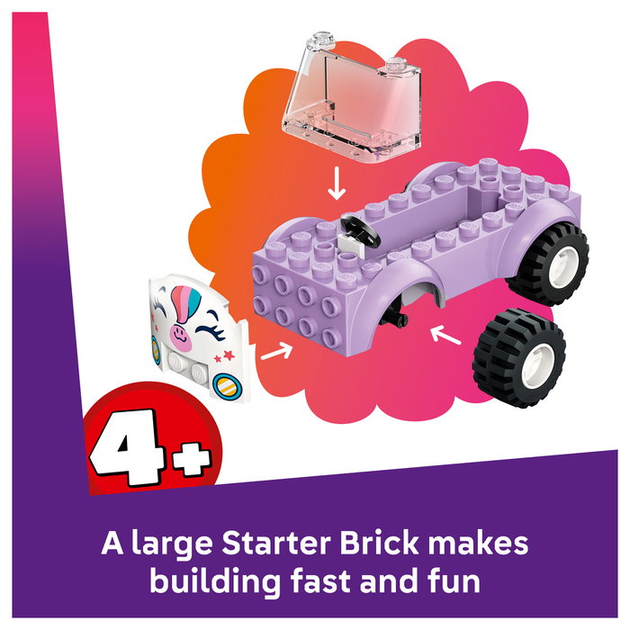 LEGO Friends Coche-Unicornio de Reparto de Pasteles 42675