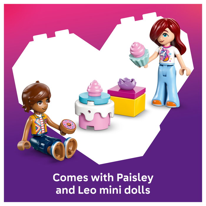 LEGO Friends Coche-Unicornio de Reparto de Pasteles 42675