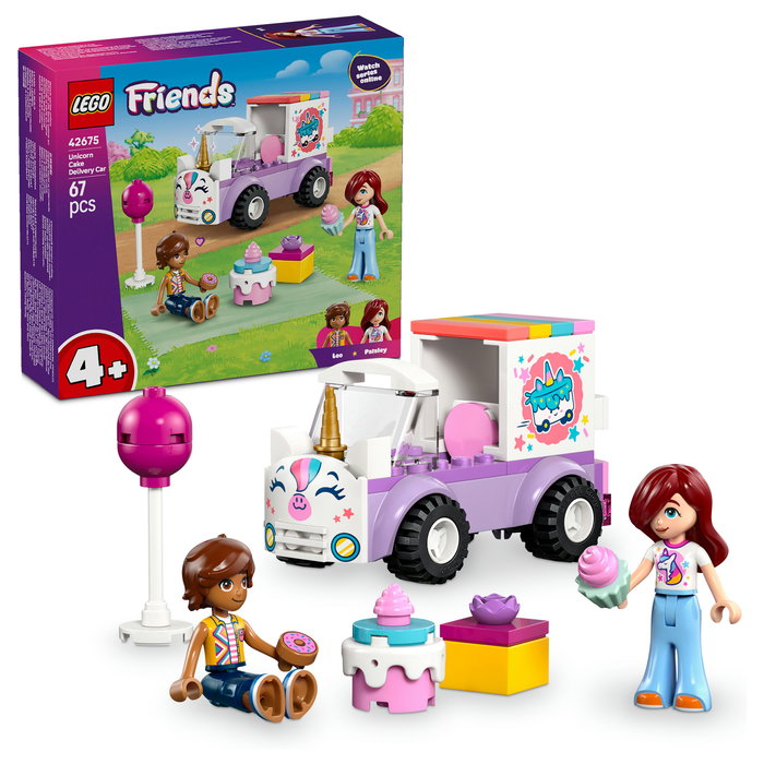 LEGO Friends Coche-Unicornio de Reparto de Pasteles 42675