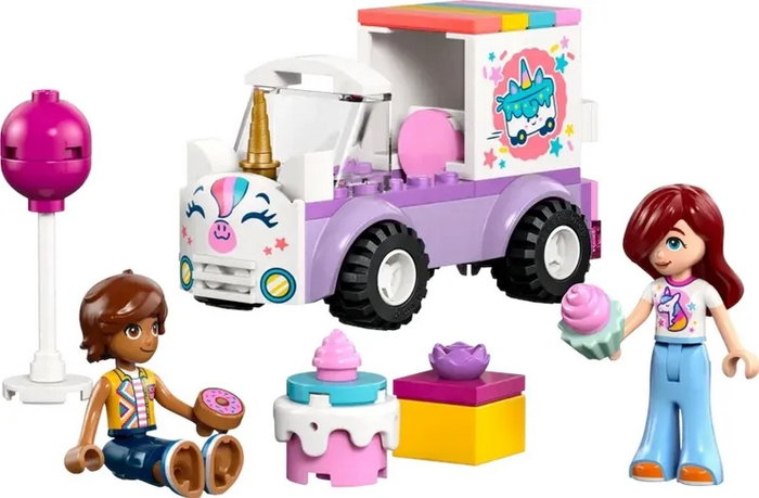 LEGO Friends Coche-Unicornio de Reparto de Pasteles 42675