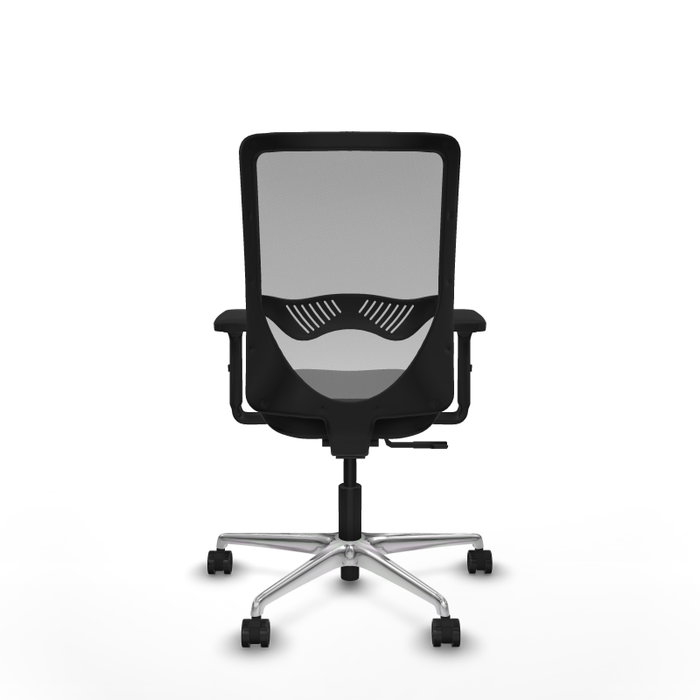 PIQUERAS Y CRESPO Silla de oficina Zulema con mecanismo Sincro, Similpiel Negro y Malla Gris PIQUERAS Y CRESPO Silla de oficina Zulema con mecanismo Sincro, Similpiel Negro y Malla Gris