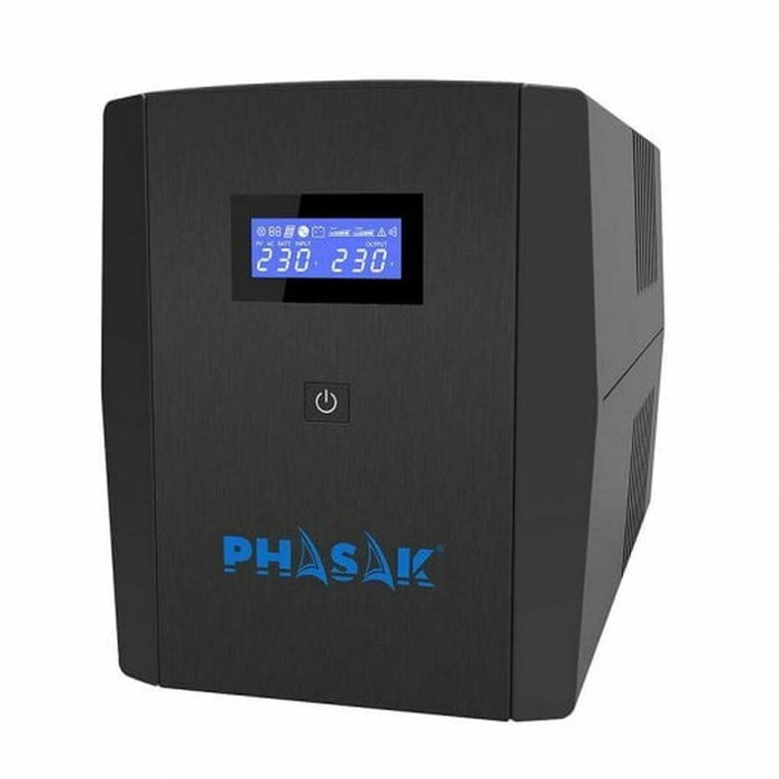 Phasak Sirius 2260VA PH 7322 Interactivo con AVR y 4 Tomas Phasak Sirius 2260VA PH 7322 Interactivo con AVR y 4 Tomas