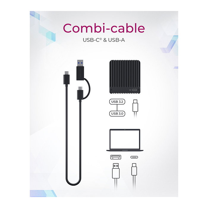 ICY BOX IB-CR404-C31 Lector de tarjetas CFexpress USB 3.2 Gen 2 Tipo B, CFast 2.0, Aluminio, 10000 Mbit/s, Negro, Plug and Play, para Windows, macOS, ChromeOS