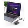 ICY BOX IB-CR404-C31 Lector de tarjetas CFexpress USB 3.2 Gen 2 Tipo B, CFast 2.0, Aluminio, 10000 Mbit/s, Negro, Plug and Play, para Windows, macOS, ChromeOS