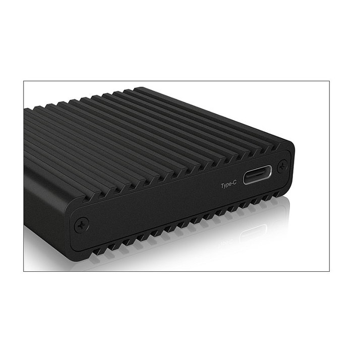 ICY BOX IB-CR404-C31 Lector de tarjetas CFexpress USB 3.2 Gen 2 Tipo B, CFast 2.0, Aluminio, 10000 Mbit/s, Negro, Plug and Play, para Windows, macOS, ChromeOS