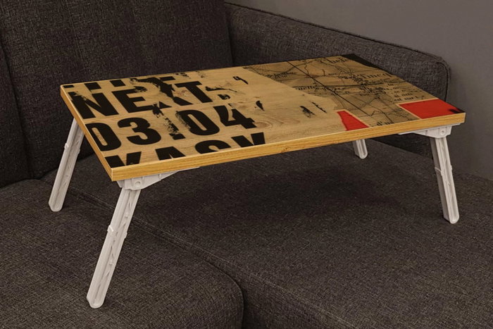 Hanah Home 766 Escritorio de pie para portátil, Pino Atlántico y Negro, 60 x 24.5 x 35 cm Hanah Home 766 Escritorio de pie para portátil, Pino Atlántico y Negro, 60 x 24.5 x 35 cm
