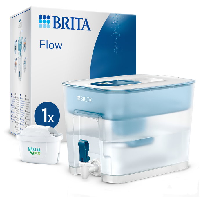 Brita Flow white-petrol 8,2l
