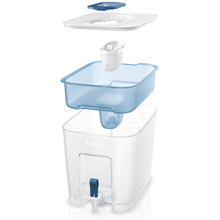 Brita Flow white-petrol Brita Flow white-petrol