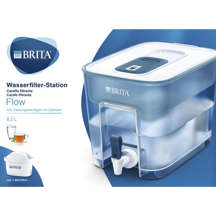 Brita Flow white-petrol Brita Flow white-petrol