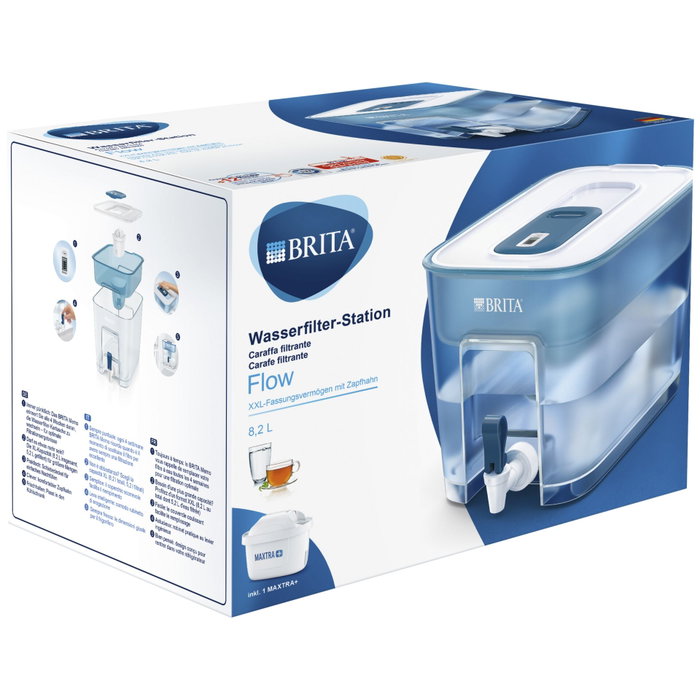 Brita Flow white-petrol Brita Flow white-petrol