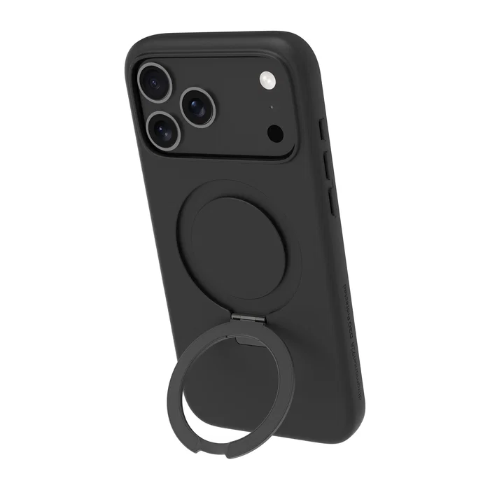 Dbramante1928 Funda para Apple iPhone 17 Pro Max - Ultra D3O MS Kick - Negro, Resistente a Impactos, Compatible MagSafe, Plástico 100% Reciclado