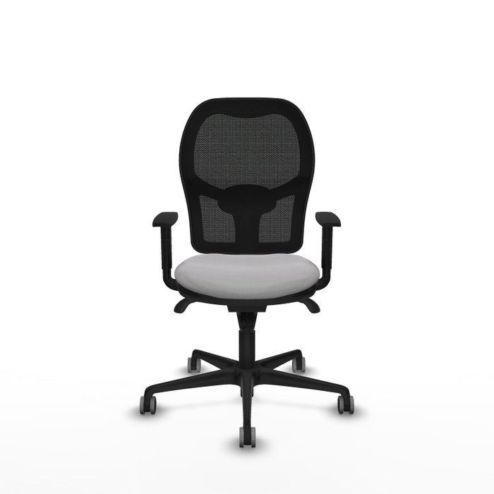 PIQUERAS Y CRESPO Silla de oficina Jorquera Gris Claro y Negro