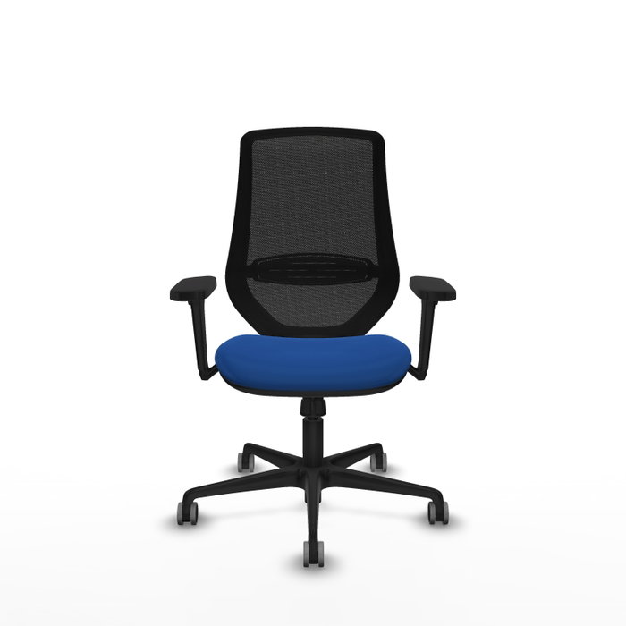 PIQUERAS Y CRESPO Silla de oficina Mardos con mecanismo Sincro, Azul y Negro PIQUERAS Y CRESPO Silla de oficina Mardos con mecanismo Sincro, Azul y Negro