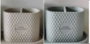 DKD Home Decor Vaso Scandi Beige Verde 4 Unidades 7 x 11 x 13 cm