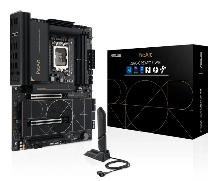 ASUS PROART Z890-CREATOR WIFI Intel Z890 LGA 1851 ATX Negro ASUS PROART Z890-CREATOR WIFI Intel Z890 LGA 1851 ATX Negro