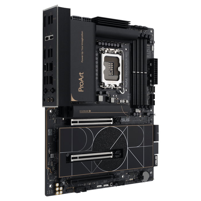ASUS ProArt Z890-Creator WiFi Placa Base Intel Z890 ATX, LGA 1851, DDR5 hasta 9066 MHz, 4 Ranuras, Wi-Fi 7, Bluetooth 5.4, 5x M.2, 2x Thunderbolt, 10 Gb Ethernet, PCIe 5.0