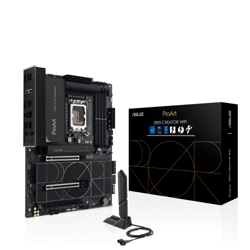 ASUS PROART Z890-CREATOR WIFI Intel Z890 LGA 1851 ATX Negro ASUS PROART Z890-CREATOR WIFI Intel Z890 LGA 1851 ATX Negro