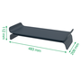 Leitz Soporte Elevador para Monitor Ajustable Ergo Gris Oscuro 65040089