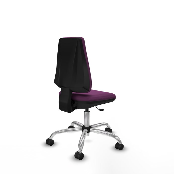PIQUERAS Y CRESPO Silla de oficina Elche Morada con mecanismo Contacto permanente básico PIQUERAS Y CRESPO Silla de oficina Elche Morada con mecanismo Contacto permanente básico