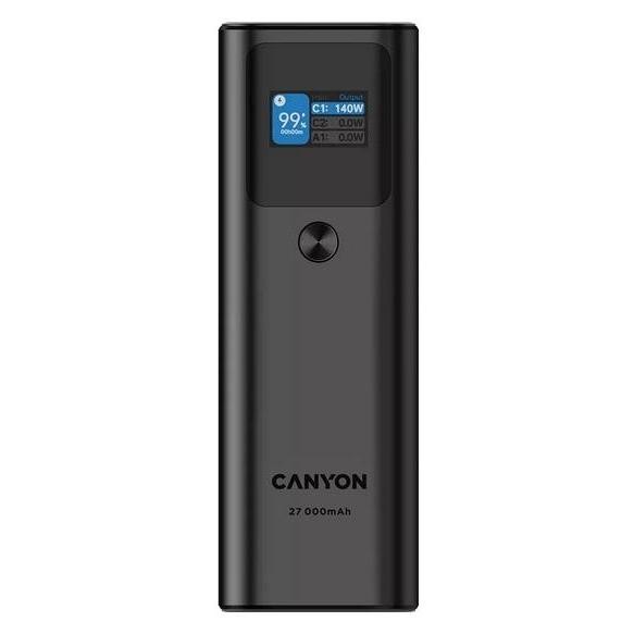 Canyon PB-2010 Powerbank 27000 mAh 140W Gris Oscuro