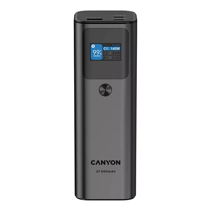 Canyon PB-2010 Powerbank 27000 mAh 140W Gris Oscuro Canyon PB-2010 Powerbank 27000 mAh 140W Gris Oscuro