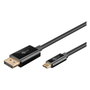 Goobay Adaptador USB-C a DisplayPort 4K 60Hz, 2 Metros, Negro